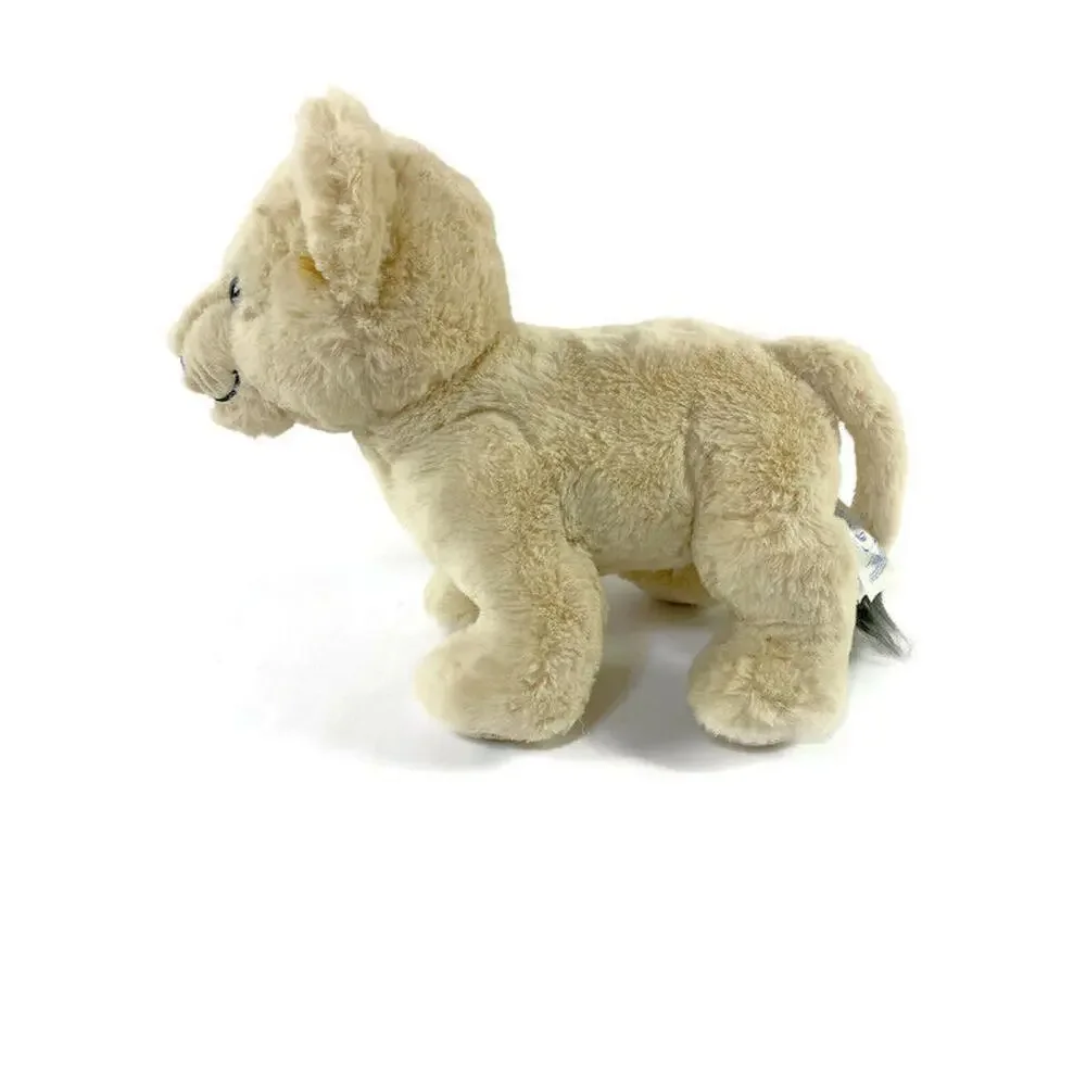 Disney Lion King Baby Lion Plush Build-a-Bear Tan Blue Eyes 11 Inches